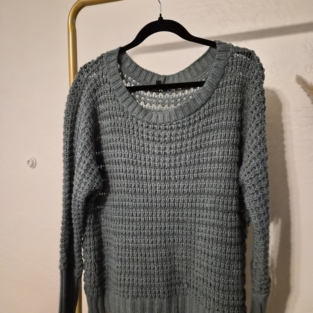 Women's Blue/Gray Sweater
